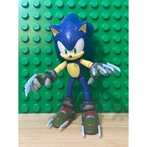 Sonic the Hedgehog Werehog Action Figure Sega Sonic Unleashed 5.5 Inch Blue